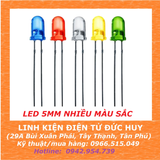(10 CON) LED 5MM NHIỀU MÀU SẮC
