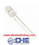 10 con Led 5mm trắng trong Đỏ/ Vàng/ Xanh lá/ Xanh dương/Trắng