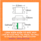 GÓI 10 CON LED ĐƠN DÁN SMD 1206