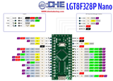 ARDUINO NANO V3.0  LGT8F328P LQFP32 MiniEVB