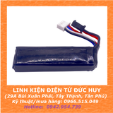 PIN LIPO 3S 11.1V 2000MAH, XẢ 30C, ĐẦU SM2.54-2P