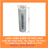 Pin sạc 18650 3.7V LISHEN LR18650LA 2000mah xả 10C