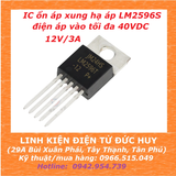IC ổn áp xung hạ áp LM2596S 12V, 3A, chân cắm TO-220