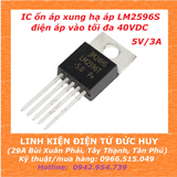 IC ổn áp xung hạ áp LM2596S 5V, 3A, chân cắm TO-220