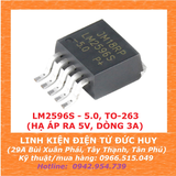 LM2596S 5.0 switching buck converter TO-263 (HẠ ÁP RA 5V, DÒNG 3A)