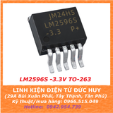 LM2596S 3.3 switching buck converter TO-263 (HẠ ÁP RA 3.3V, DÒNG 3A)