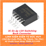 LM2596S 12 switching buck converter TO-263 (HẠ ÁP RA 12V, DÒNG 3A)