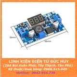 LM2596S HẠ ÁP DC-DC 3Ampe 75W, led hiển thị điện áp
