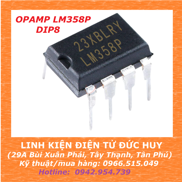OPAMP LM358 DIP8