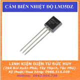 LM35DZ IC cảm biến nhiệt độ (Loại tốt)