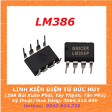 LM386 audio amplifier