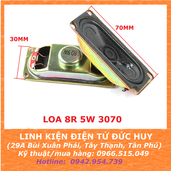 LOA TOÀN DẢI 8R 5W 3070
