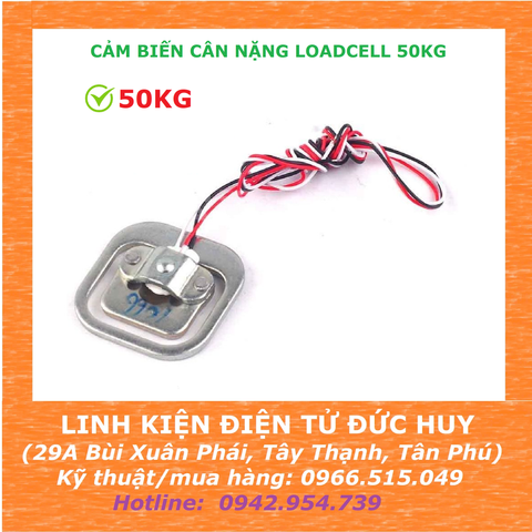 CẢM BIẾN CÂN NẶNG LOADCELL 50KG