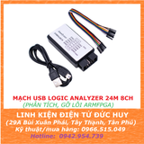 USB LOGIC ANALYZER 24M 8CH (phân tích gỡ lỗi) ARMFPGA