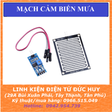 MẠCH CẢM BIẾN MƯA KHÔNG RELAY