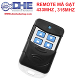 REMOTE SAO CHÉP, REMOTE LỆNH MÃ GẠT 315MHZ  433MHZ