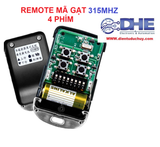 REMOTE SAO CHÉP, REMOTE LỆNH MÃ GẠT 315MHZ  433MHZ