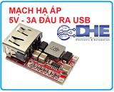 MẠCH HẠ ÁP,GIẢM ÁP,ỔN ÁP 5V ĐẦU RA USB