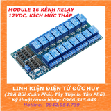 MẠCH 16 KÊNH RELAY, 12VDC
