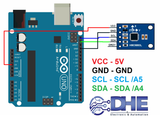 QMC5883L GY-271 Cảm biến la bàn điện tử số (từ trường)