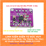MAX31865 RTD KHUẾCH ĐẠI ĐỌC NHIỆT ĐỘ TỪ CẢM BIẾN PT100/ PT1000
