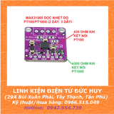 MAX31865 RTD KHUẾCH ĐẠI ĐỌC NHIỆT ĐỘ TỪ CẢM BIẾN PT100/ PT1000