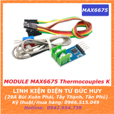 MODULE MAX6675 Thermocouples K (Bao gồm mạch + cảm biến)