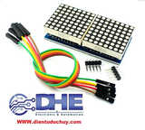 MODULE 2 LED MA TRẬN MAX7219, MÀU ĐỎ
