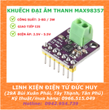 MAX98357 I2S Mạch giải mã DAC và khuếch đại âm thanh