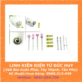 BỘ MÁY KHOAN MẠCH MINI CẦM TAY 12VDC, ĐÁNH BÓNG, MÀI, CẮT...