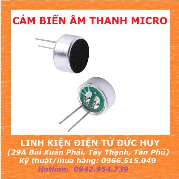 CẢM BIẾN ÂM THANH MICRO