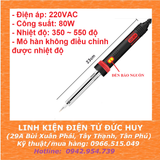 MỎ HÀN CHÌ 80W - ĐIỆN ÁP 220VAC (CÓ ĐÈN BÁO NGUỒN)