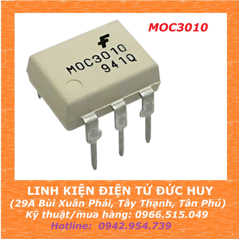 MOC3010 SMD cách ly quang triac