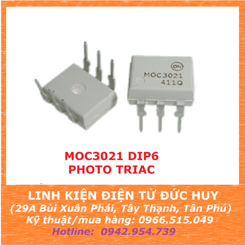 MOC3021 cách ly quang phototriac