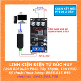 MẠCH ĐỌC CẢM BIẾN PT100 RTD SANG MODBUS RTU RS485