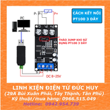 MẠCH ĐỌC CẢM BIẾN PT100 RTD SANG MODBUS RTU RS485