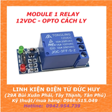 Module 1 relay - 12VDC - opto cách ly
