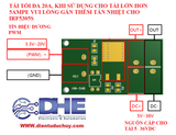 MẠCH PWM MOSFET F5305S - TẢI TỐI ĐA 20A - 1 KÊNH