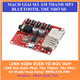 XY BTL MẠCH GIẢI MÃ BLUETOOTH 4.1 MP3 HÕ TRỢ USB , THẺ NHỚ