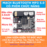 MẠCH GIẢI MÃ ÂM THANH MP3 BLUETOOTH 5.0 VHM 314 V2.0