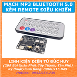 MẠCH GIẢI MÃ BLUETOOTH ÂM THANH MP3 V5.0 REMOTE ĐIỀU KHIỂN TỪ XA XY-WRBT