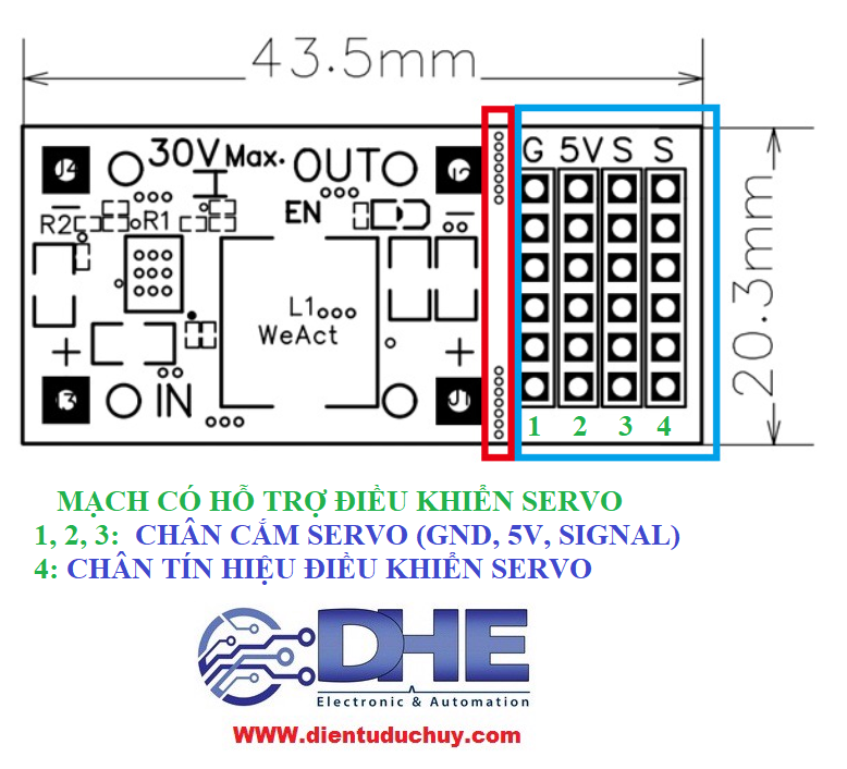 Sy8205 Arduino MẠCH HẠ ÁP DC DC MP2482 SY8205 5A (HẠ ÁP/ GIẢM ÁP/ỔN ÁP 5V - 5A) – LINH ...