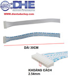 DÂY BUS 1 ĐẦU XH2.54 KHOẢNG CÁCH 2 CHÂN 2.54MM DÀI 30CM