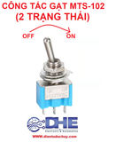 CÔNG TẮC GẠT MTS 102  2 TRẠNG THÁI