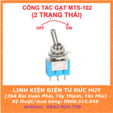 CÔNG TẮC GẠT MTS 102  2 TRẠNG THÁI