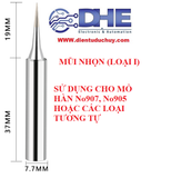 ĐẦU MŨI HÀN DÙNG CHO No907 907 905