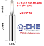 MŨI HÀN 900M, 936 -  QUICK 936, HAKKO 936, 806...