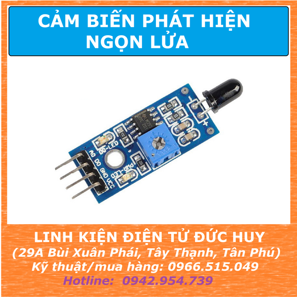 Cảm biến phát hiện ngọn lửa