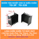 NHÔM TẢN NHIỆT YA25, TO-3P, TO-220