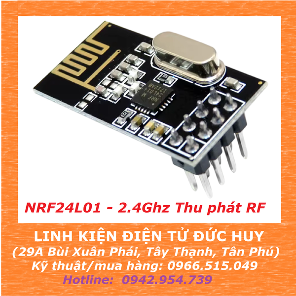 NRF24L01 - 2.4Ghz Thu phát RF